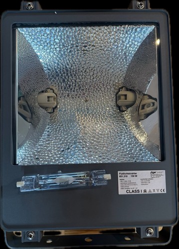 Flutlichtstrahler mit sockel - mit,